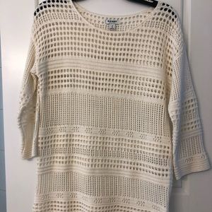 Cream sweater